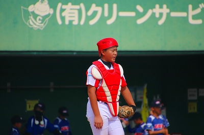 岡崎葵 少年野球20220814-003