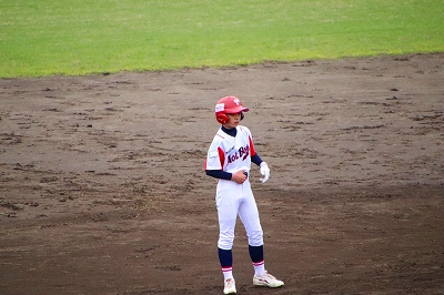 岡崎葵 少年野球20230327-015